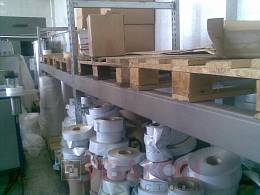 "Татарский мясокомбинат": стеллажи паллетные на зацепах "Татарский мясокомбинат": стеллажи паллетные на зацепах